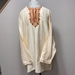 Kenyan lg. Handmade african tribal Agbada set